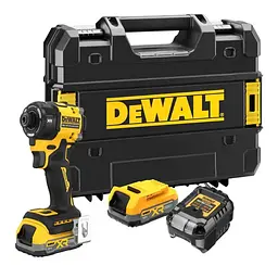 Шурупокрут ударний гідравлічний акумуляторний DeWalt безщітковий з АКБ та ЗП (DCF870E2T) - мініатюра 7