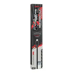 Кабель Remax RC -001 м USB to MicroUSB 1 м чорний - мініатюра 1