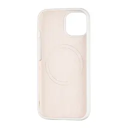 Чохол Silicone Case Full Cover with MagSafe iPhone 15 White - мініатюра 2