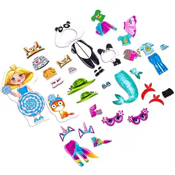 Магнітна гра Vladi Toys Family look (VT3702-21) - мініатюра 2