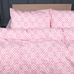Наволочка Mirson Ranforce Elite Abstract Pink 50х70 см (2200013166818)