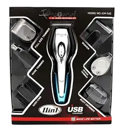 Машинка для стрижки Gemei GM-562 Стайлер 11 в 1 - мініатюра 4