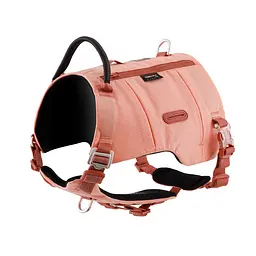 Шлейка для собак Truelove TLB2251 світловідбивна, з водонепроникної тканини Cordura, регульована Рожевий, S
