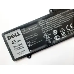 Акумулятор до ноутбука Dell Inspiron 11-3147 GK5KY, 43Wh (3800mAh), 3cell, 11.1V, Li-ion (A47609) - мініатюра 3