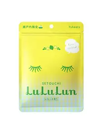 LULULUN Face Mask Setouchi Lemon освітлююча маска з екстрактом лимону, 7 шт