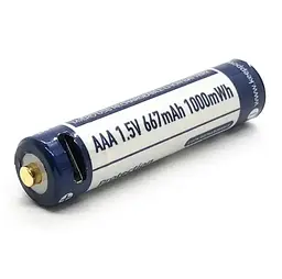 Акумулятор Keeppower Li-ion R03 667mAh P1044U1 AAA 1.5V (2121048364)