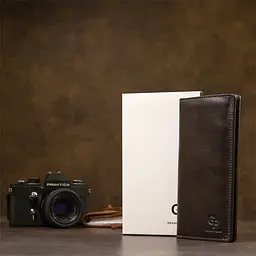 Чоловіче шкіряне портмоне GRANDE PELLE 9,5х19,52 см acs0018628 - мініатюра 9