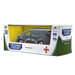 Автомодель серії "Шеврони Героїв" Toyota Alphard "Загін метеликів" TechnoDrive KM6011 - мініатюра 13