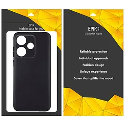 Чохол TPU Epik Black Full Camera для Xiaomi Redmi 13 4G / Poco M6 4G Чорний - мініатюра 3