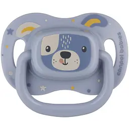 Пустушка силіконова симетрична Canpol babies Cute Animals 6-18 міс. 1 шт. колір в асортименті (34/925) - мініатюра 5