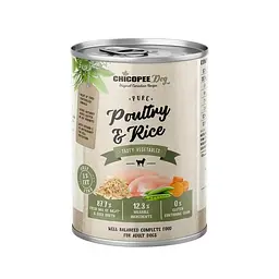 Консерви Chicopee (Чикопі) Dog Adult Pure Poultry & Rice 800 г х 6 шт для собак птиця з рисом