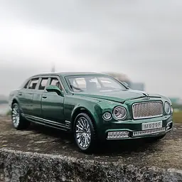 Колекційна металева модель седана АвтоЕксперт Bentley Mulsanne з інерцією, світлом та звуком 1:24 - мініатюра 9