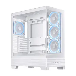 Корпус для ПК ASUS A31 Plus Tempered Glass White (90DC00R3-B19000) - мініатюра 4