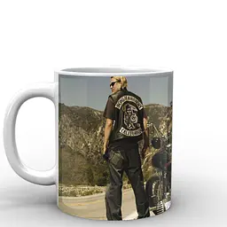 Кухоль GeekLand Сини Анархії Sons of Anarchy постер SA.002.01 330 мл білий - мініатюра 2