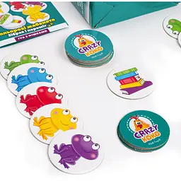 Гра настільна Vladi Toys Crazy Koko Кольорові жабенята укр. мова (VT8025-06) - мініатюра 3