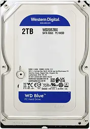 Жорсткий диск Western Digital Blue HDD 3.5" 2 ТБ (WD20EZBX) - мініатюра 2