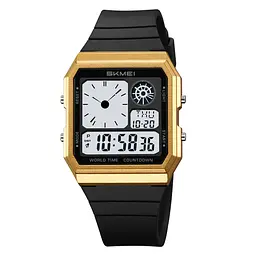 Наручний годинник 2347BKGD Gold-Black Skmei acs0029998