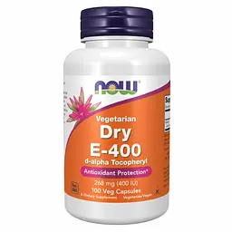 Вітамін E, DRY E-400 - 100 vcaps
