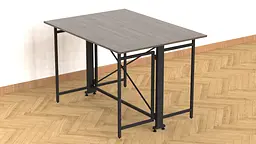 Стіл-книга трансформер Оріон 3 Ferrum-decor 750x1150x880 Чорний метал ДСП Дуб Сонома Трюфель 16 мм (FRD-105085) - мініатюра 10