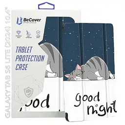Чохол-книжка BeCover Flexible TPU Mate для Samsung Galaxy Tab S6 Lite -2024 10.4" P620/P625/P627 Good Night (712520) - мініатюра 4