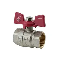 Кран кульовий Nolf classic 3/4" прямий NFC.711-08 (NF3132) - мініатюра 1