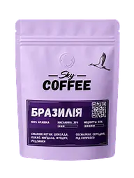 Зернова кава Бразилія 250г