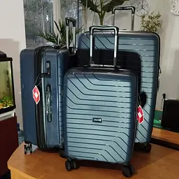 Валіза велика Swissbrand Eden (L) Polypropylene Petrol Blue (SWB_LHEDE011L) - мініатюра 2