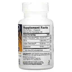 Натуральна добавка Enzymedica Gluten Ease Extra Strength 60 капсул - мініатюра 2