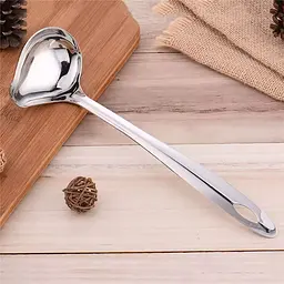 Ополоник для соусу з носиком із нержавіючої сталі 23 см, Kitchen Master Сірий 86925 - мініатюра 1