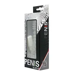 Насадка на член Baile Silikon Penis Sleeve Clear, +5 см (прозорий) - мініатюра 6