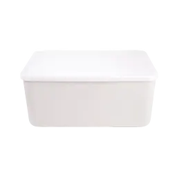 Комплект XL: ящик для зберігання МВМ My Home FH-13 XL 360х257х160 мм та кришка FH-16 білий (FH-13/FH-16 WHITE) - мініатюра 2