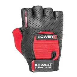Рукавички для фітнесу Power System PS-2500, Black/Red - M