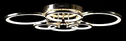 Люстра стельова LED Splendid Ray LK38/2+2+2, 200W, золото/білий, сучасний стиль, з пультом, димер - мініатюра 4