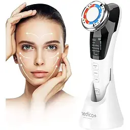 RF Ліфтинг масажер для обличчя Medica+ Skin Lifting 7.0 Ems+led White - мініатюра 5