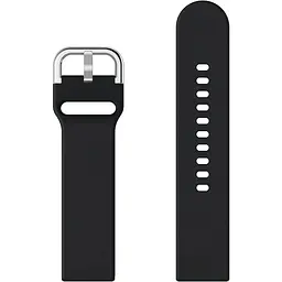 Ремінець DK CDK для Garmin Venu Sq 2 / Sq 2 Music "S" 20mm Silicone Sport Band Classic (012194) (black) - мініатюра 2