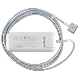 Блок живлення для ноутбука APPLE MagSafe2 16.5V 3.65A 60W Білий (з євро-адаптером) Т-подібний роз'єм Magsafe2 - мініатюра 2