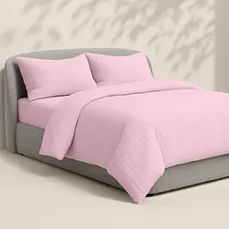 Наволочка Cosas Baby blush муслінова 50х70 см світло-рожева (009Muslin_BabyBlush_50x70) - мініатюра 7