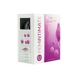 Вагінальні кульки Femintimate Pelvix Silicone String, 6 см (рожевий) - мініатюра 2
