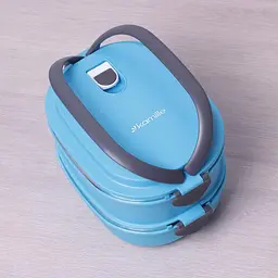 Ланч-бокс 2 ємності Kamille 20х14.5х13.5 см kuh0009673 - мініатюра 3