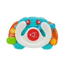 Іграшка музичне кермо 503-17 Бірюзовий shop (6982748290155) - мініатюра 2