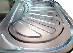 Кухонна мийка Romzha Stela Satin RO48475, Сірий - мініатюра 12