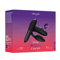 Подарунковий набір We-Vibe 15 Year Anniversary Collection, смарт-вібратор для пар + віброкуля - мініатюра 7