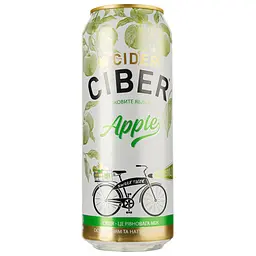 Сидр Ciber Apple, белый, сладкий, 0,5 л