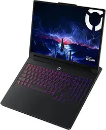 Ноутбук Lenovo Legion Pro 7 16IAX10H (16 WQXGA OLED 240 Hz, Intel Core Ultra 9 275HX, 16 GB, 1 TB, RTX 5080, W11H) Eclipse Black (83F50012US 16GB) - мініатюра 2
