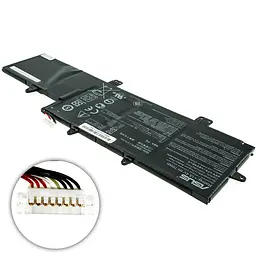 Акумулятор для ноутбука Asus C41N1804 (ZenBook Pro 14 UX450FD, UX450FDX) 15.4V 4550 mAh 70Wh Black (0B200-02980100) - мініатюра 2