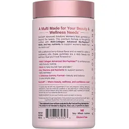 Мультивітаміни для жінок з колагеном Neocell Womens Multivitamin Multi Collagen Advanced Bio-Peptides смак ягід 80 жувальних цукерок - мініатюра 3