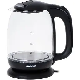 Електрочайник Mesko MS 1302 Black - мініатюра 2