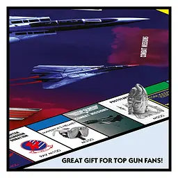 Настільна гра Top Gun Monopoly Winning Moves UK - мініатюра 6