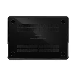 Чохол-накладка для MacBook Air 15,3 M5/M4/M3/M2, чорний, Crystal, полікарбонат (PC), захисний, прозорий, захист від подряпин і пошкоджень, вентиляція, доступ до портів, протиковзкі ніжки, для макбука, ArmorStandart (ARM79444) - мініатюра 2