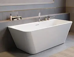Ванна акрилова Radaway Gloria 170x75 + ніжки + сифон (WA1-54-170x075U) - мініатюра 2
